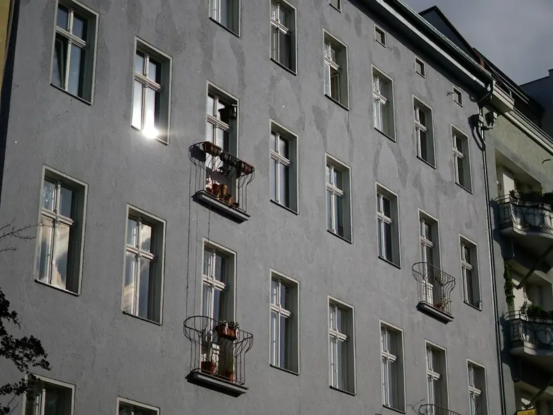 Stadthaus mit Stuckfassade
